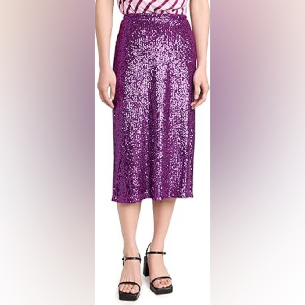 Baum Und Pferdgarten purple sequin skirt
